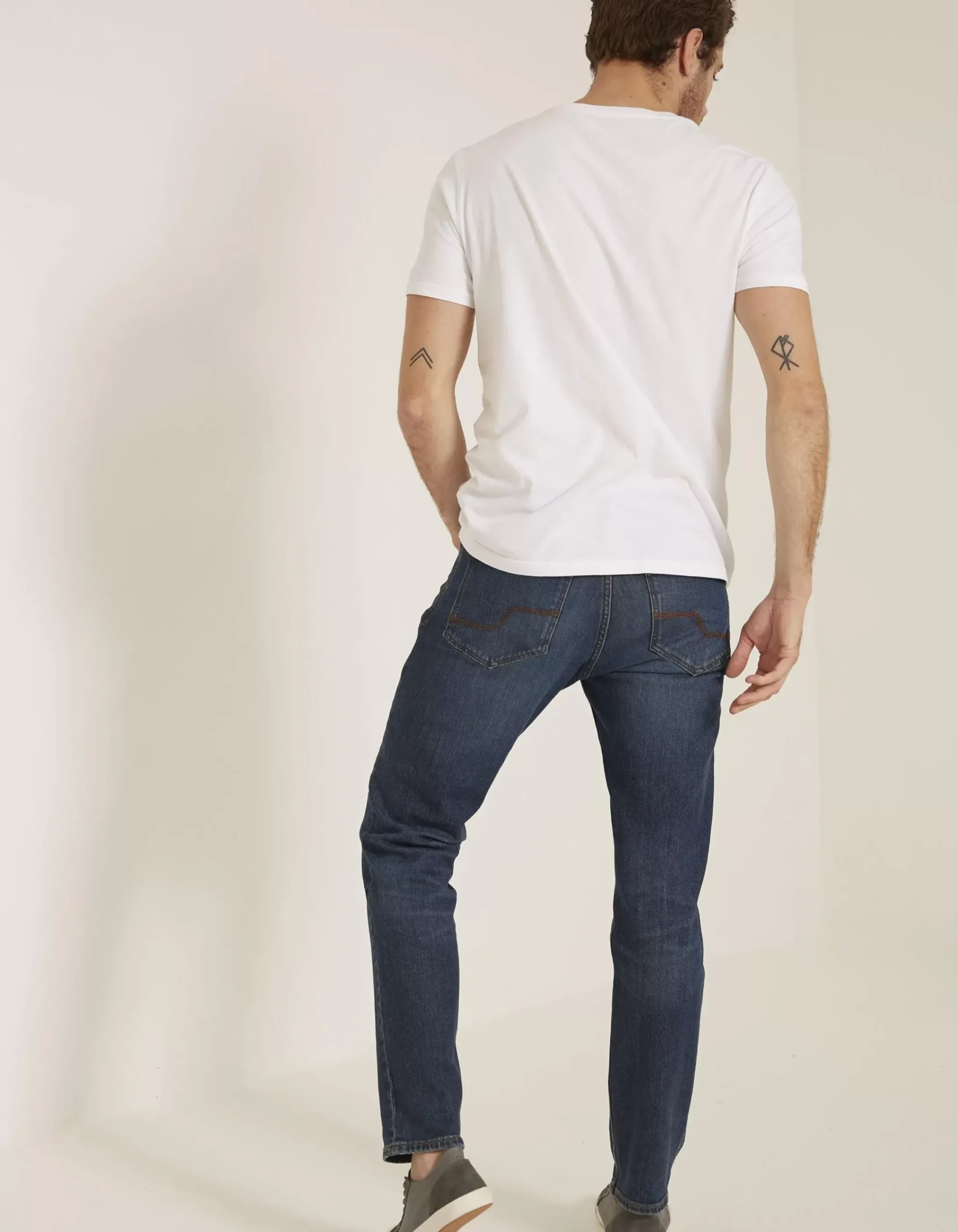 Men FatFace Jeans|Slim Mid Wash Jeans