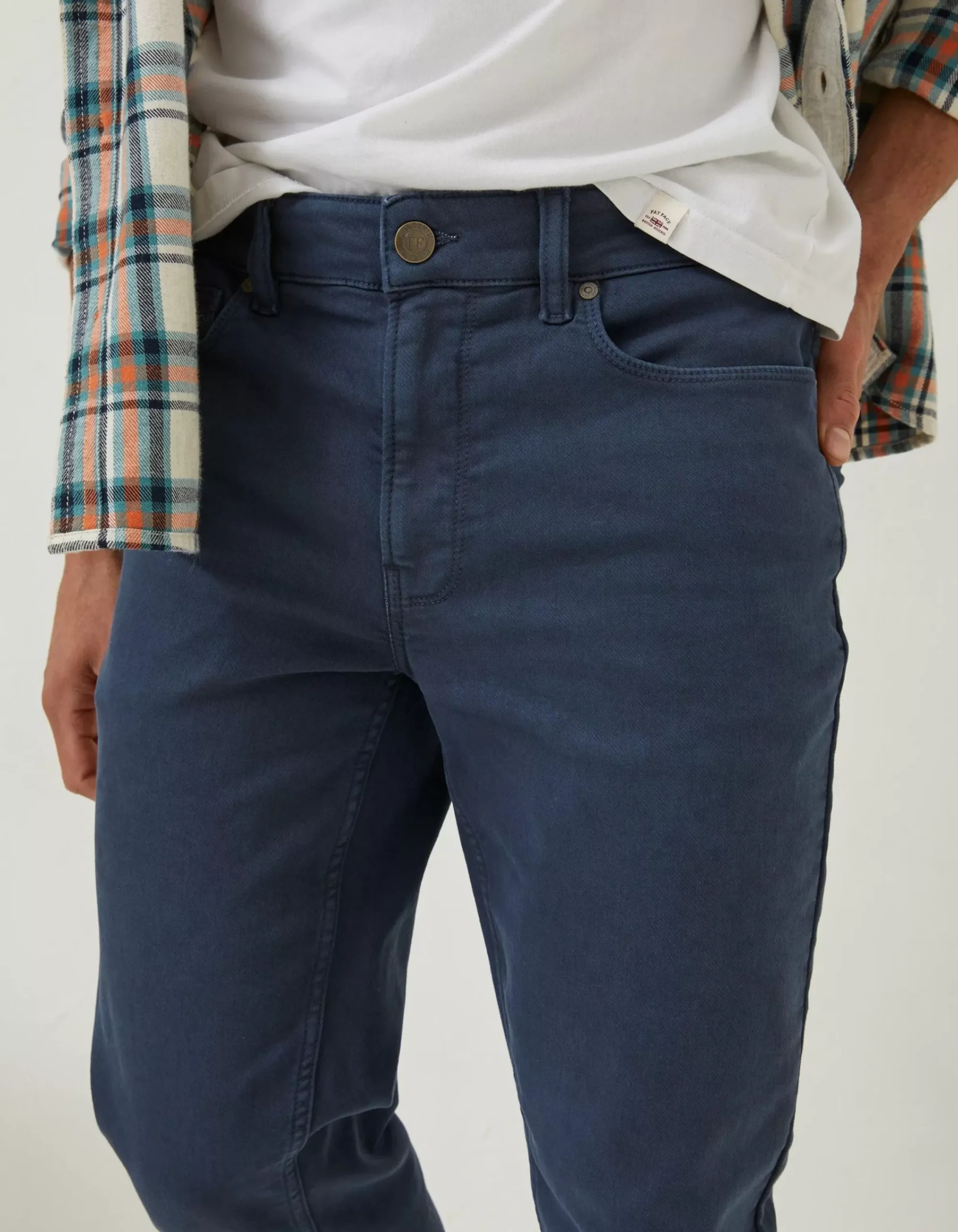 Men FatFace Trousers & Chinos|Slim Salcombe Trousers