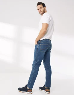 Men FatFace Jeans|Slim Stone Wash Jeans