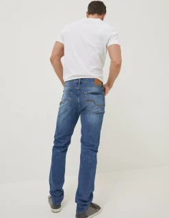 Men FatFace Jeans|Slim Stone Wash Jeans