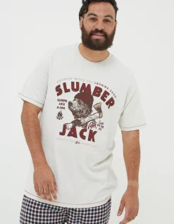 Men FatFace T-Shirts|Slumber Jack T-Shirt