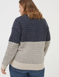 Women FatFace View All|Snowflake Jumper