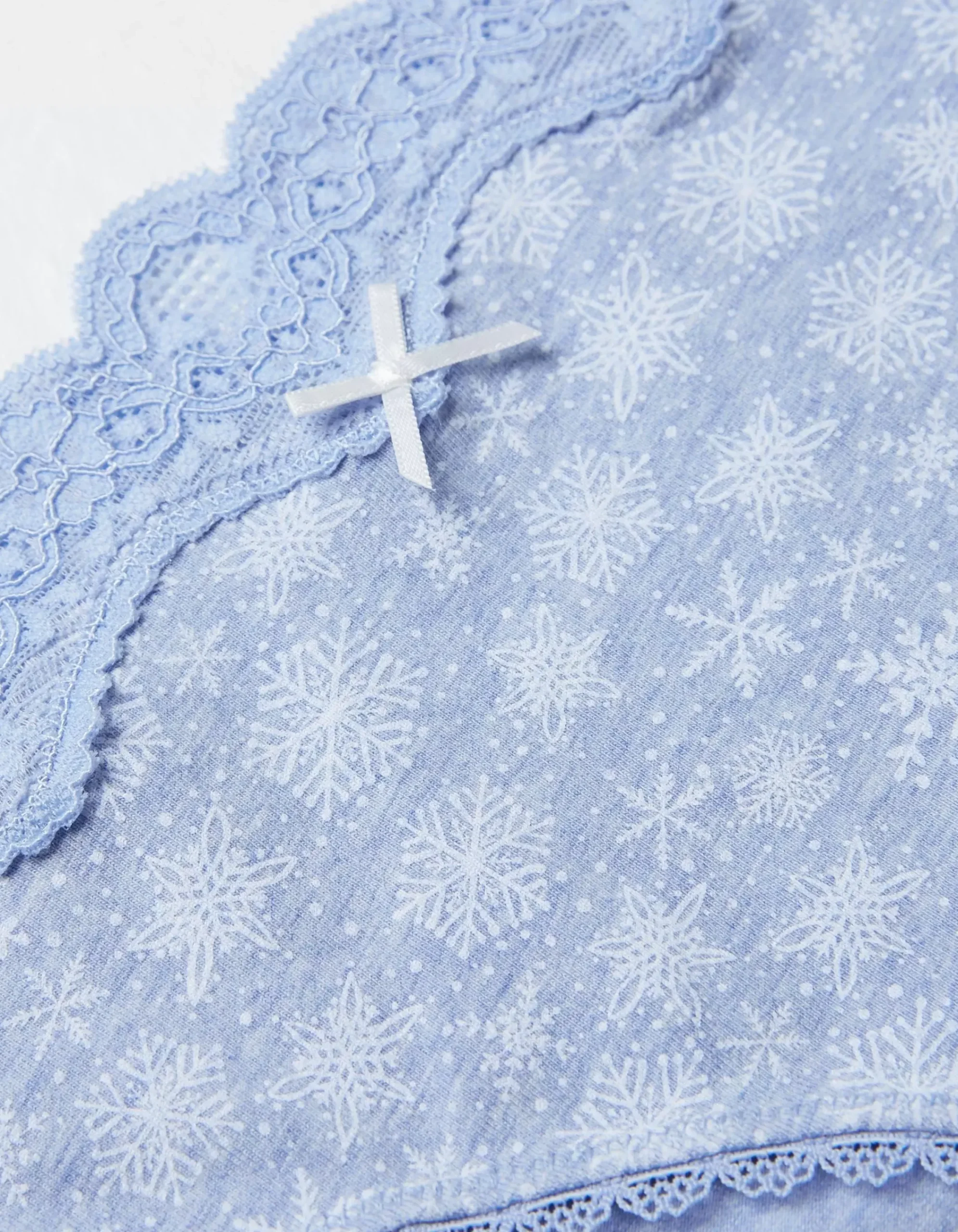 Women FatFace View All|Snowflake Print Mini Knickers