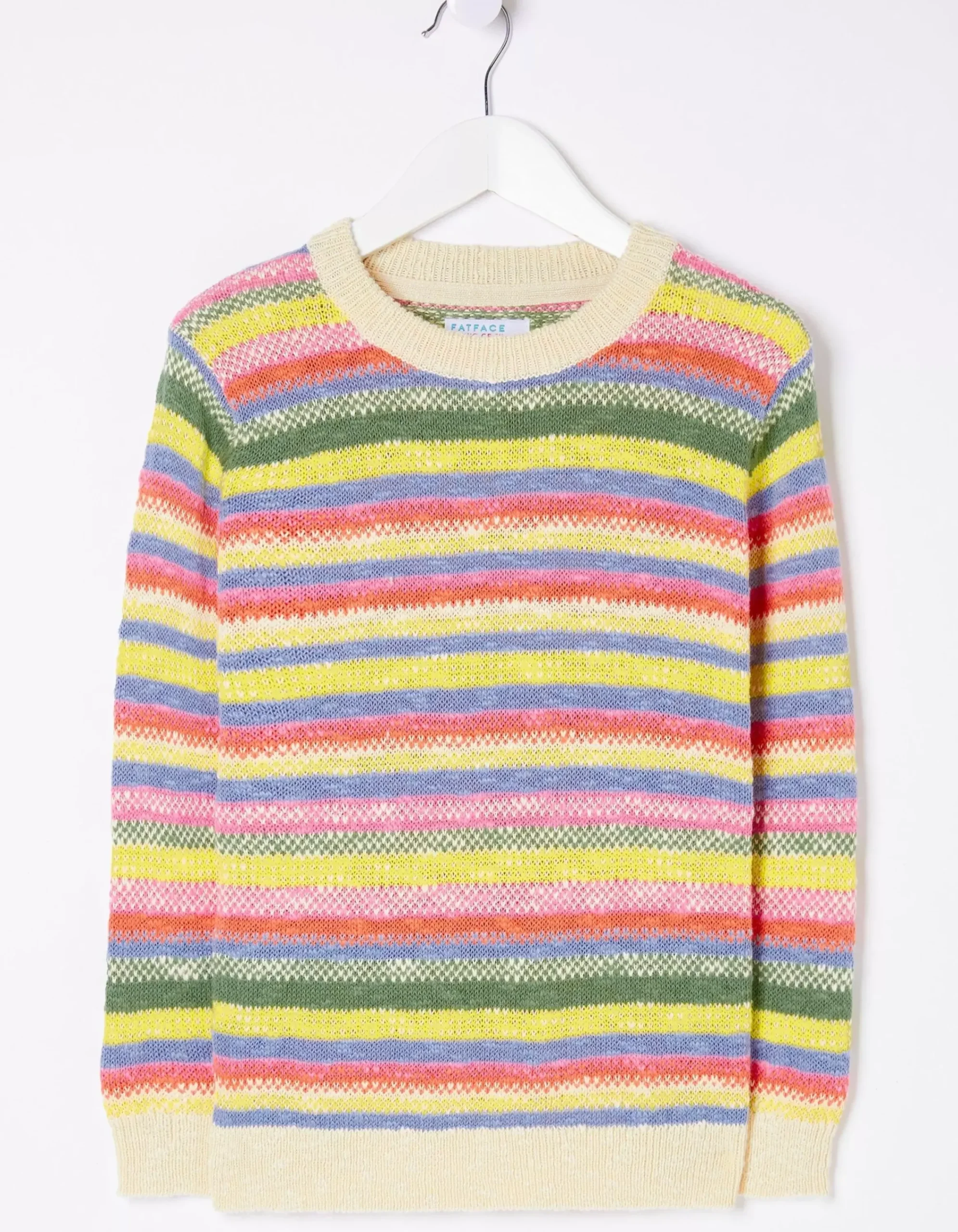 Girls FatFace View All|Solene Stripe Jumper