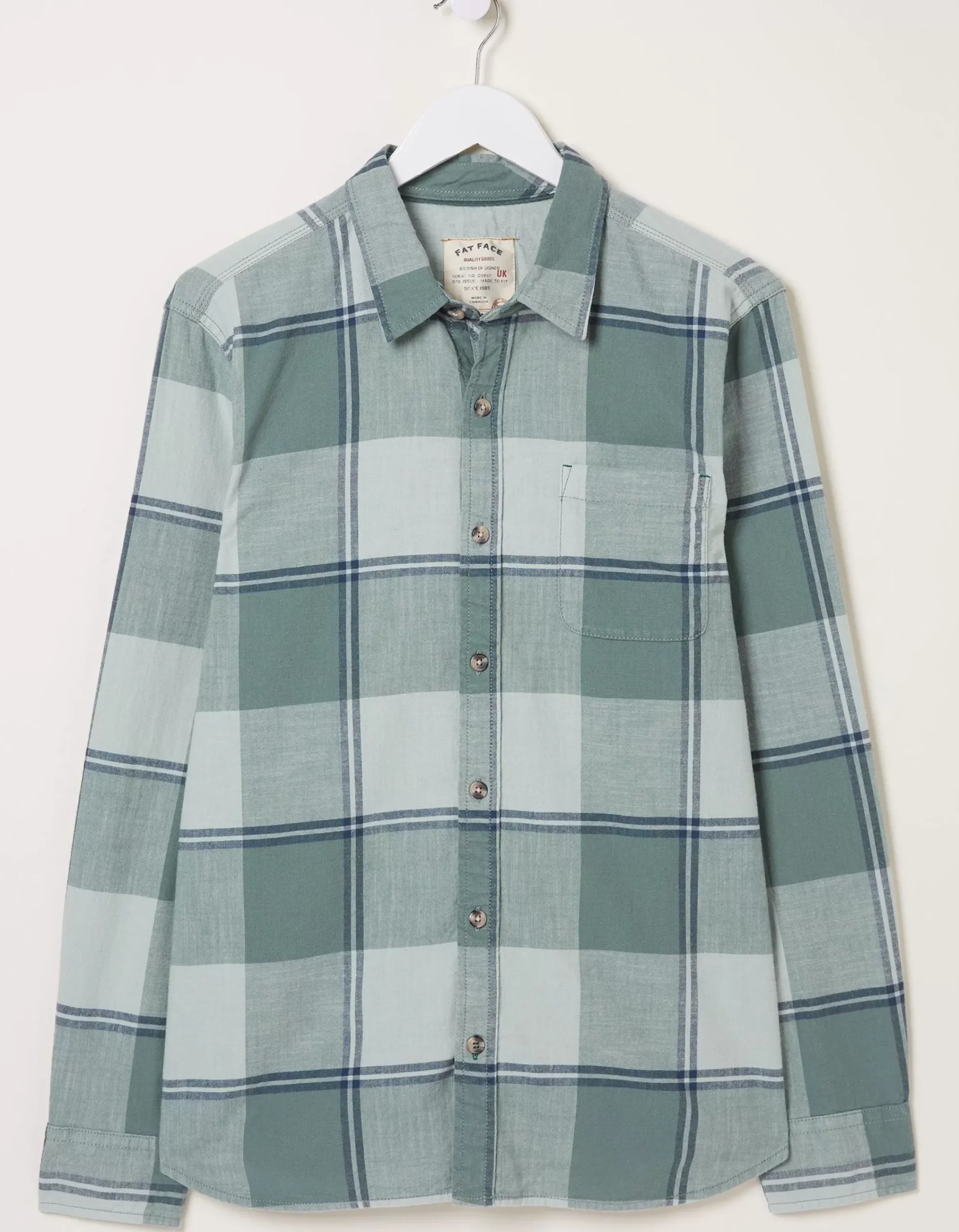 Men FatFace Shirts|Somerset Check Shirt