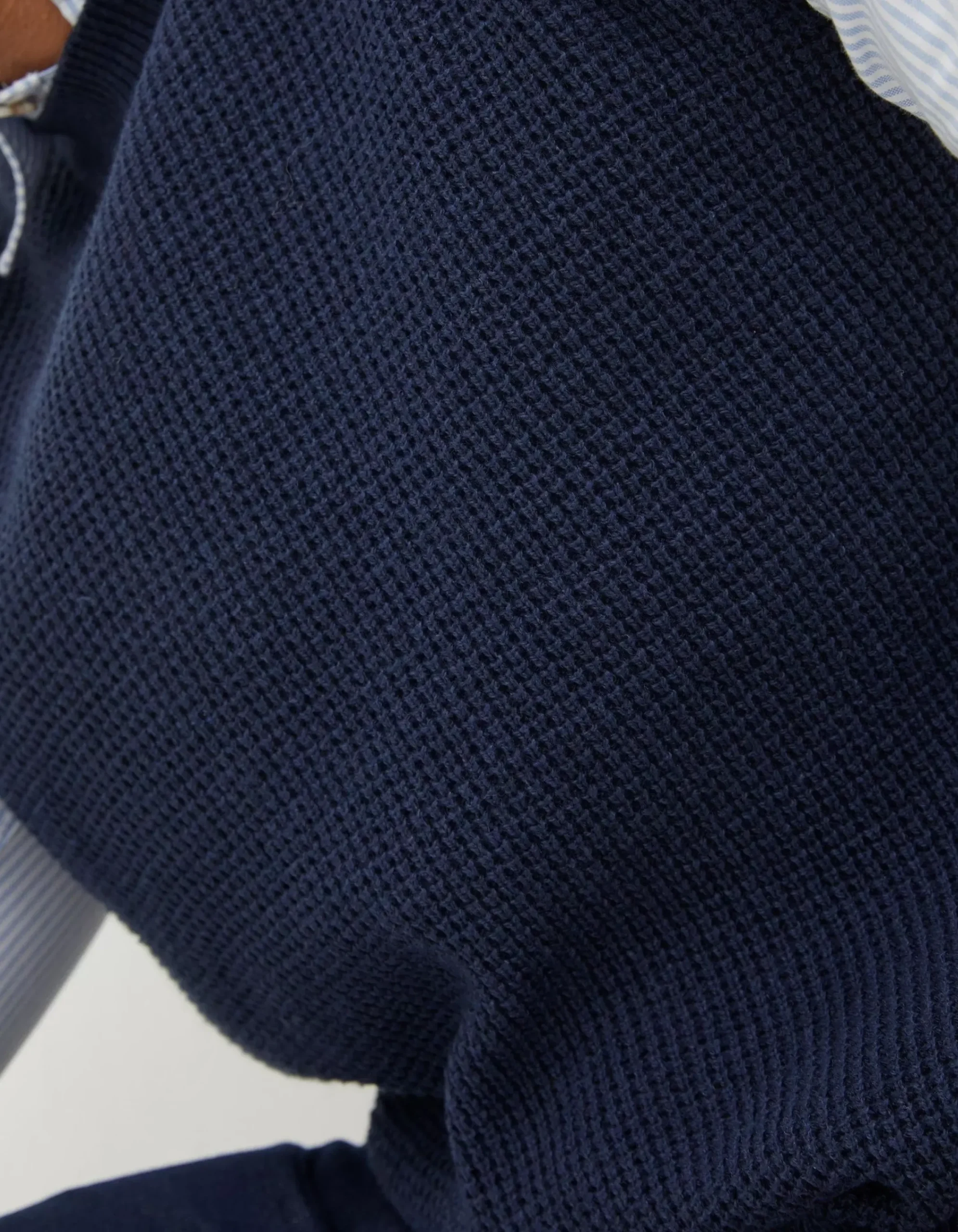 Men FatFace Knitwear|Southwick Crew Knitted Tank