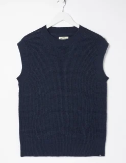 Men FatFace Knitwear|Southwick Crew Knitted Tank