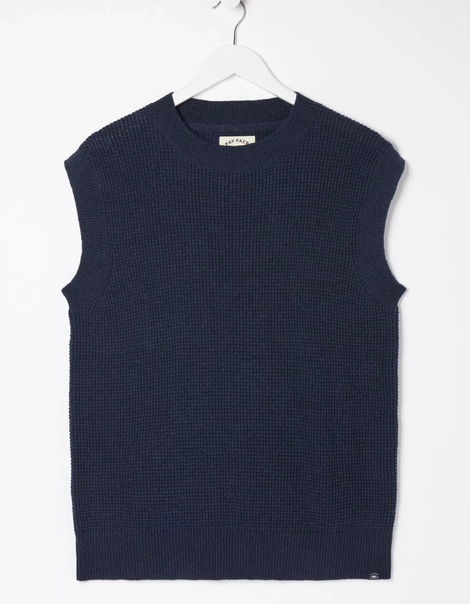 Men FatFace Knitwear|Southwick Crew Knitted Tank