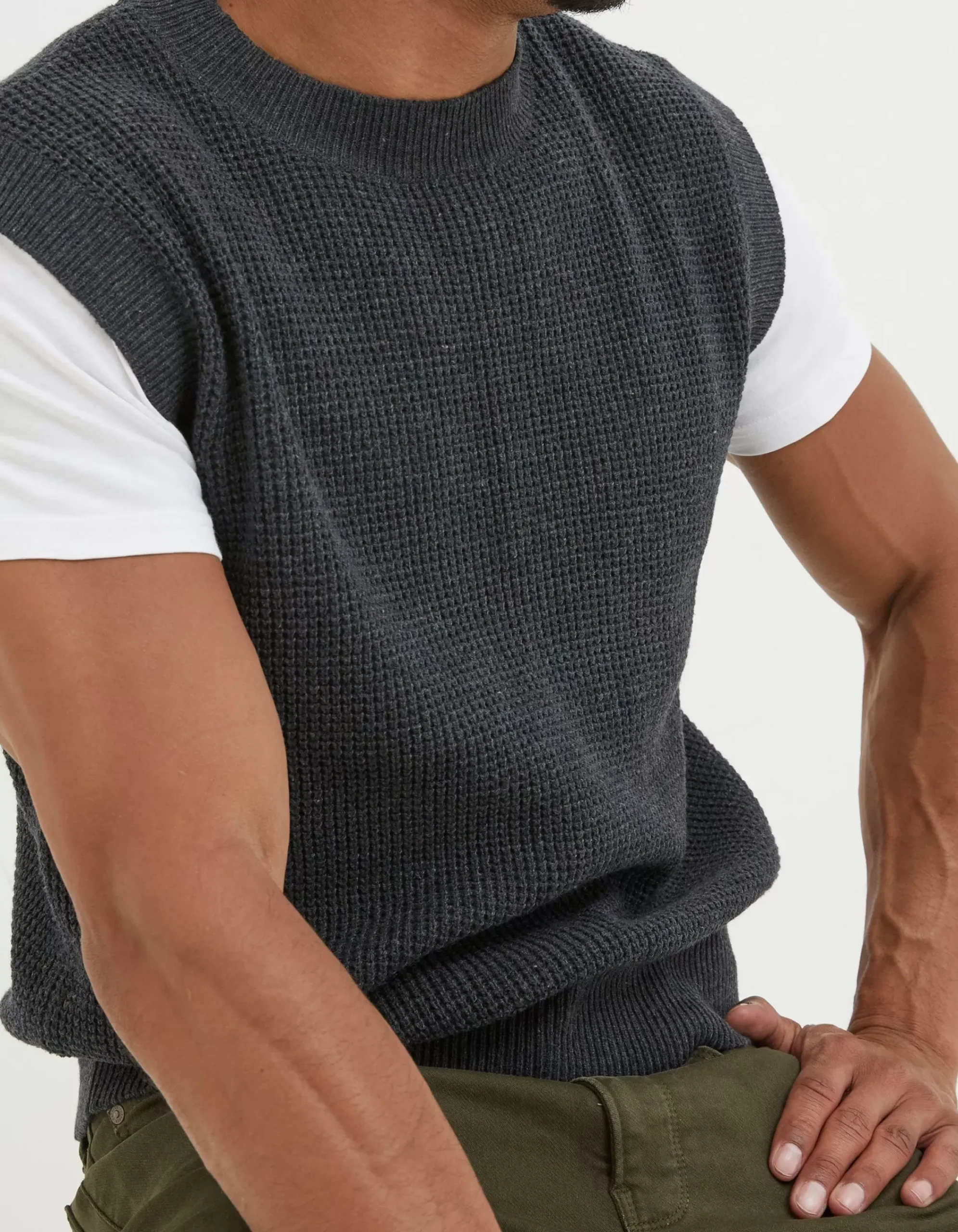 Men FatFace Knitwear|Southwick Crew Knitted Tank