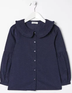 Girls FatFace View All|Spot Cord Blouse