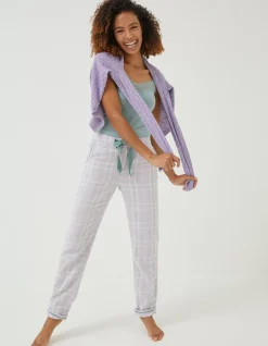 Women FatFace Nightwear & Loungewear|Spring Check Pants