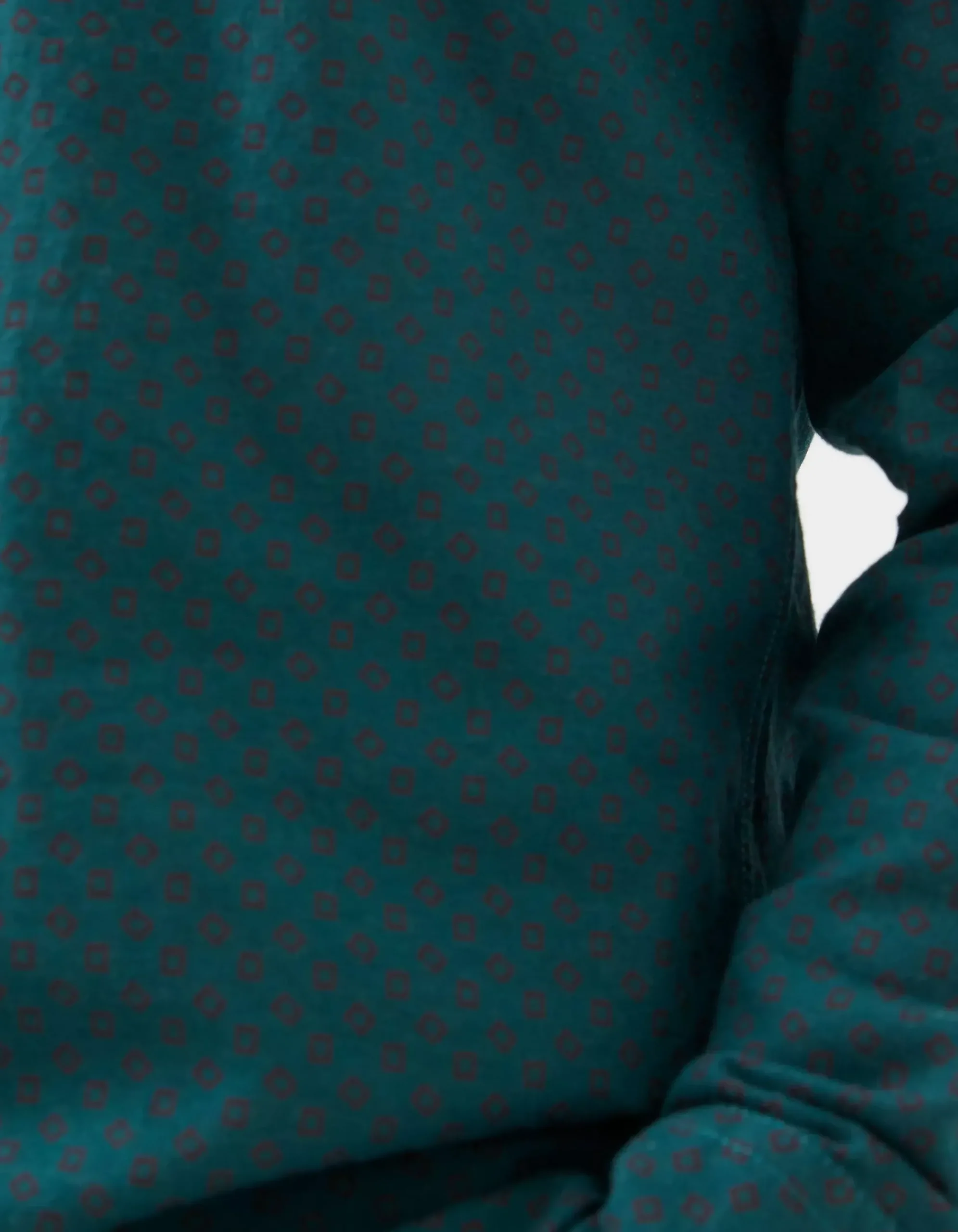 Men FatFace Shirts|Square Geo Print Shirt