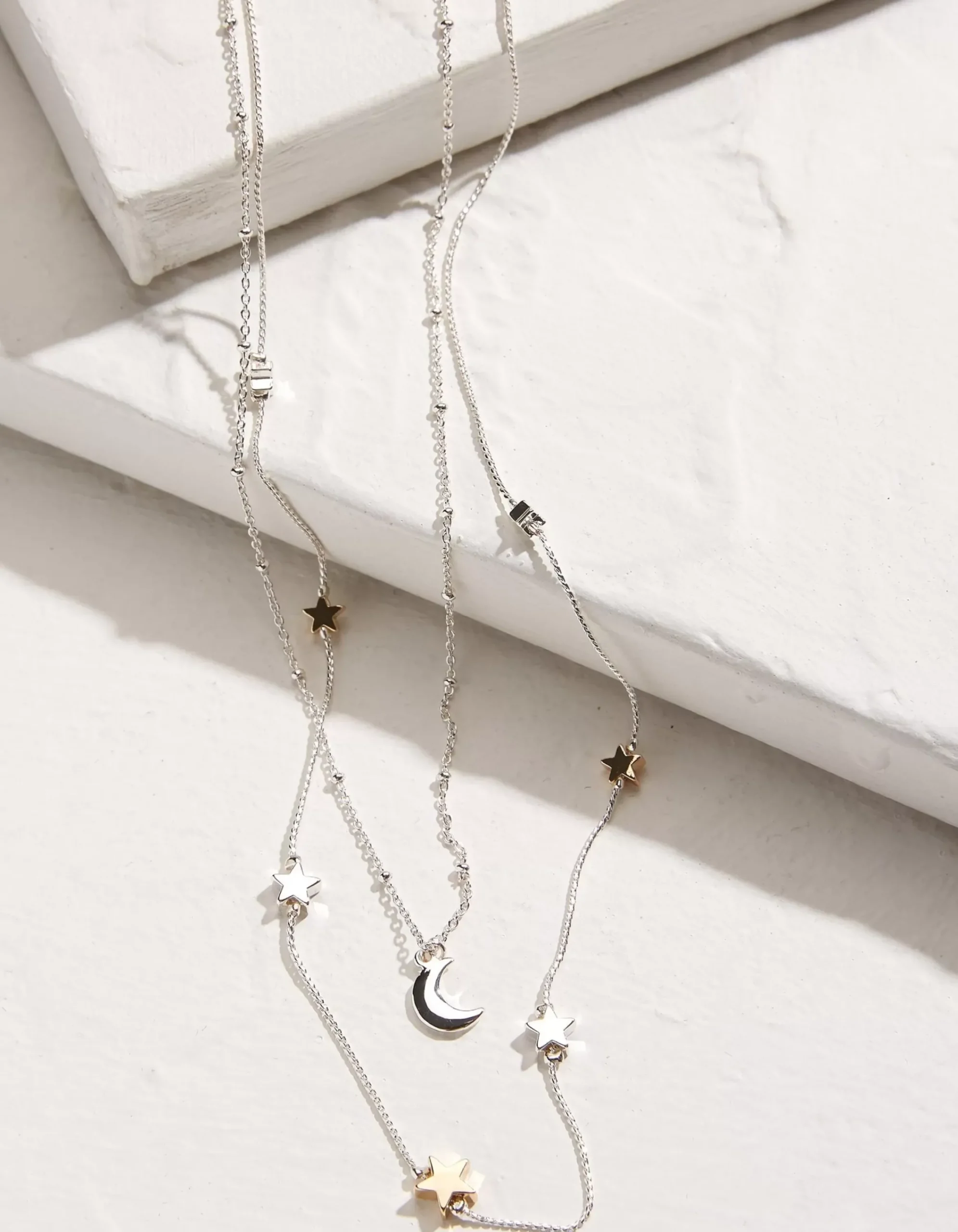 Women FatFace View All|Star Layered Necklace