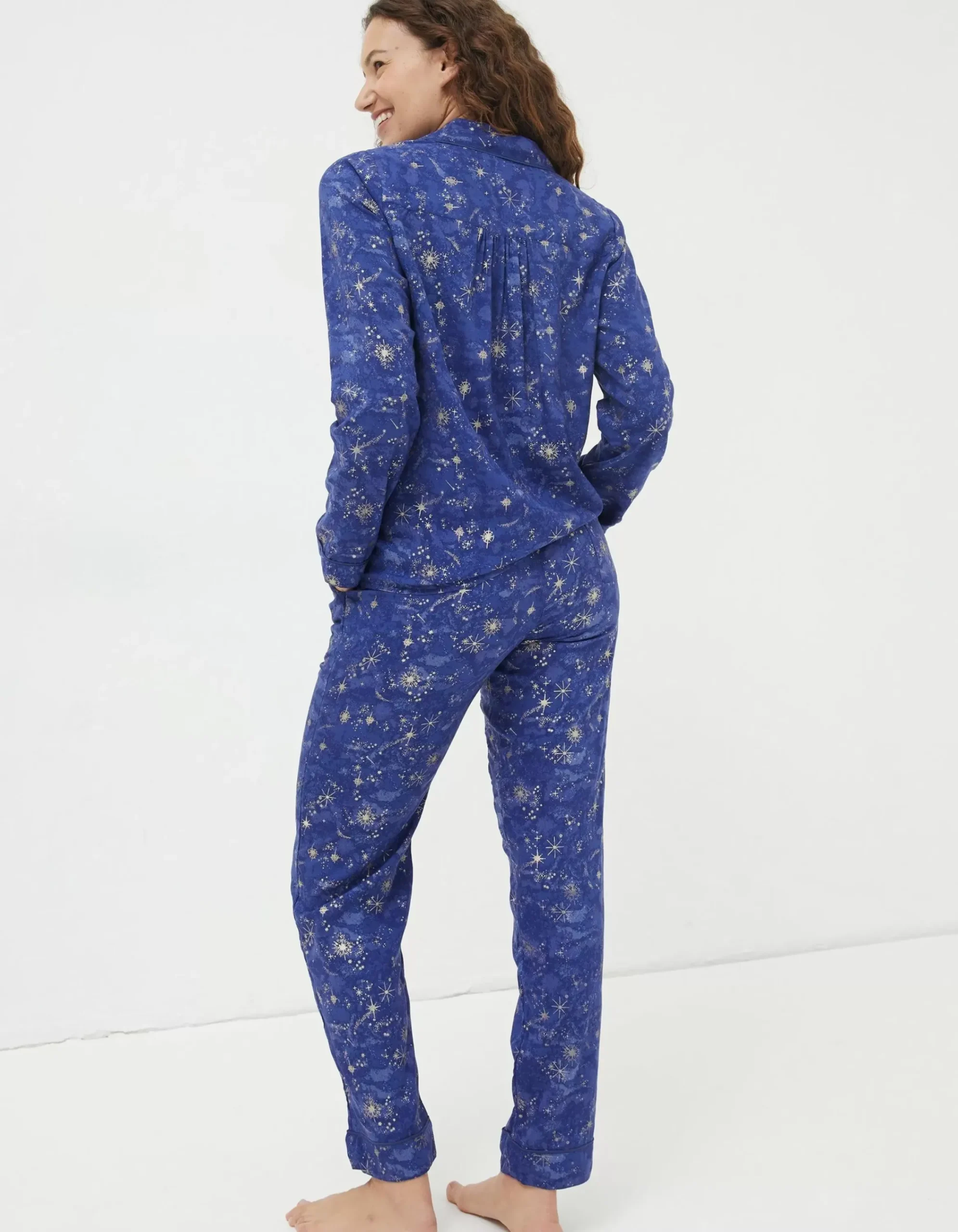 Women FatFace View All|Star Print Pyjamas Gift Box Set