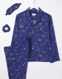 Women FatFace View All|Star Print Pyjamas Gift Box Set