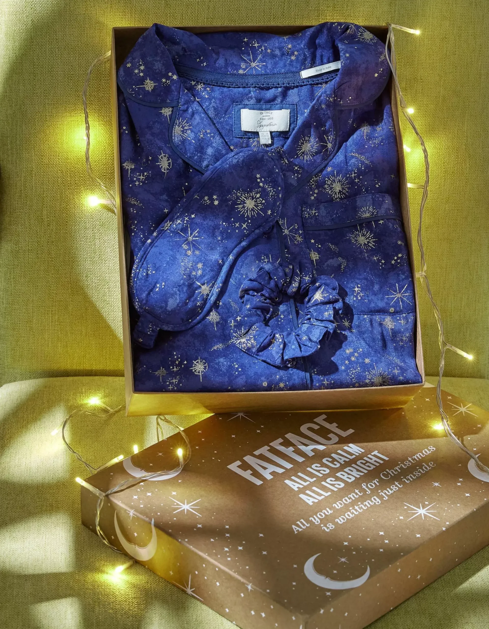 Women FatFace View All|Star Print Pyjamas Gift Box Set