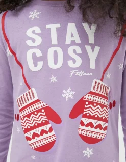 Girls FatFace View All|Stay Cosy T-Shirt