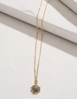 Women FatFace View All|Stone Flower Necklace