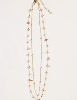 Women FatFace View All|Stone Layered Necklace