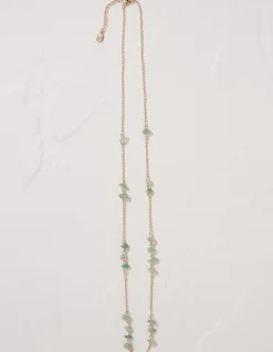 Women FatFace View All|Stone Long Necklace