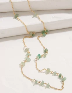 Women FatFace View All|Stone Long Necklace