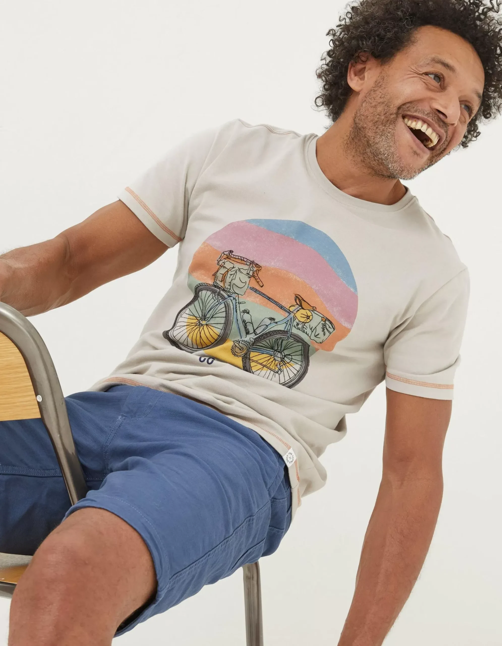 Men FatFace View All|Stow Flat Front Shorts