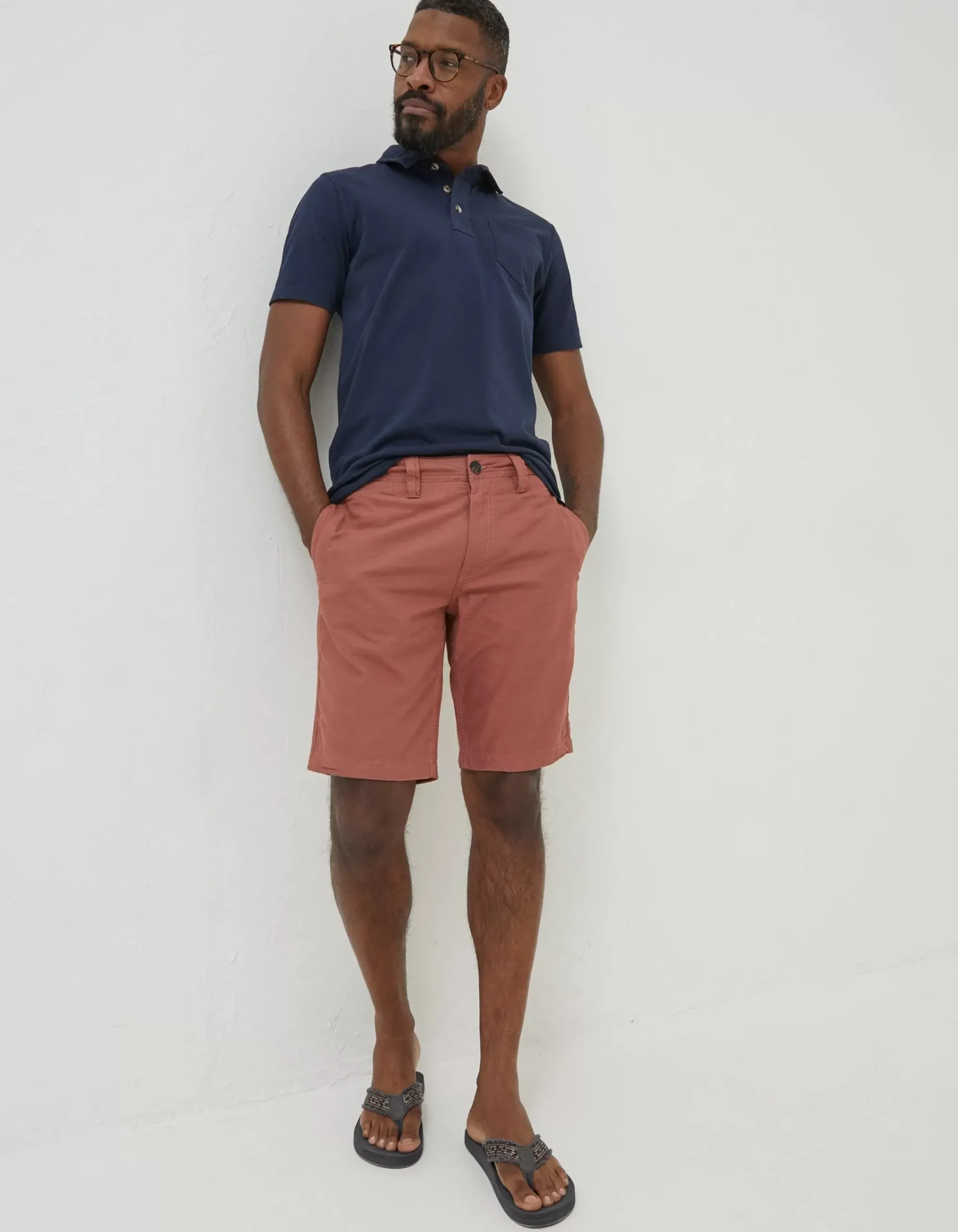 Men FatFace Shorts|Stow Flat Front Shorts