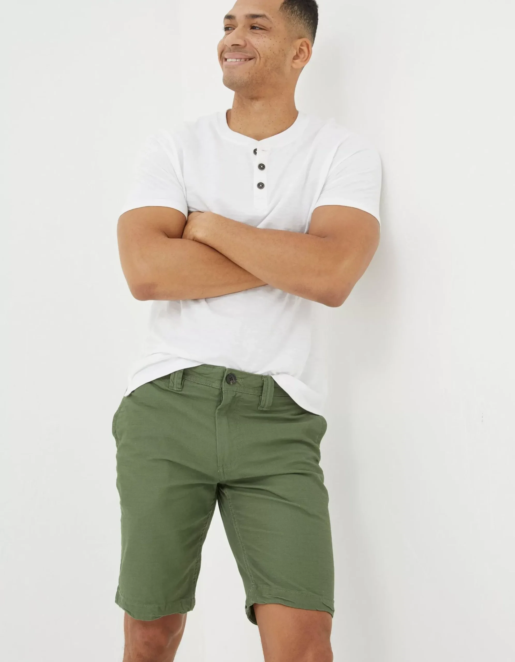 Men FatFace View All|Stow Flat Front Shorts