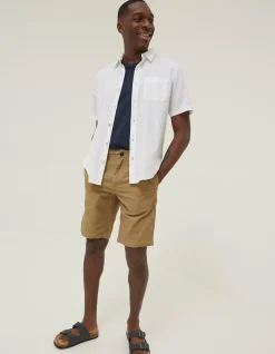 Men FatFace Shorts|Stow Flat Front Shorts