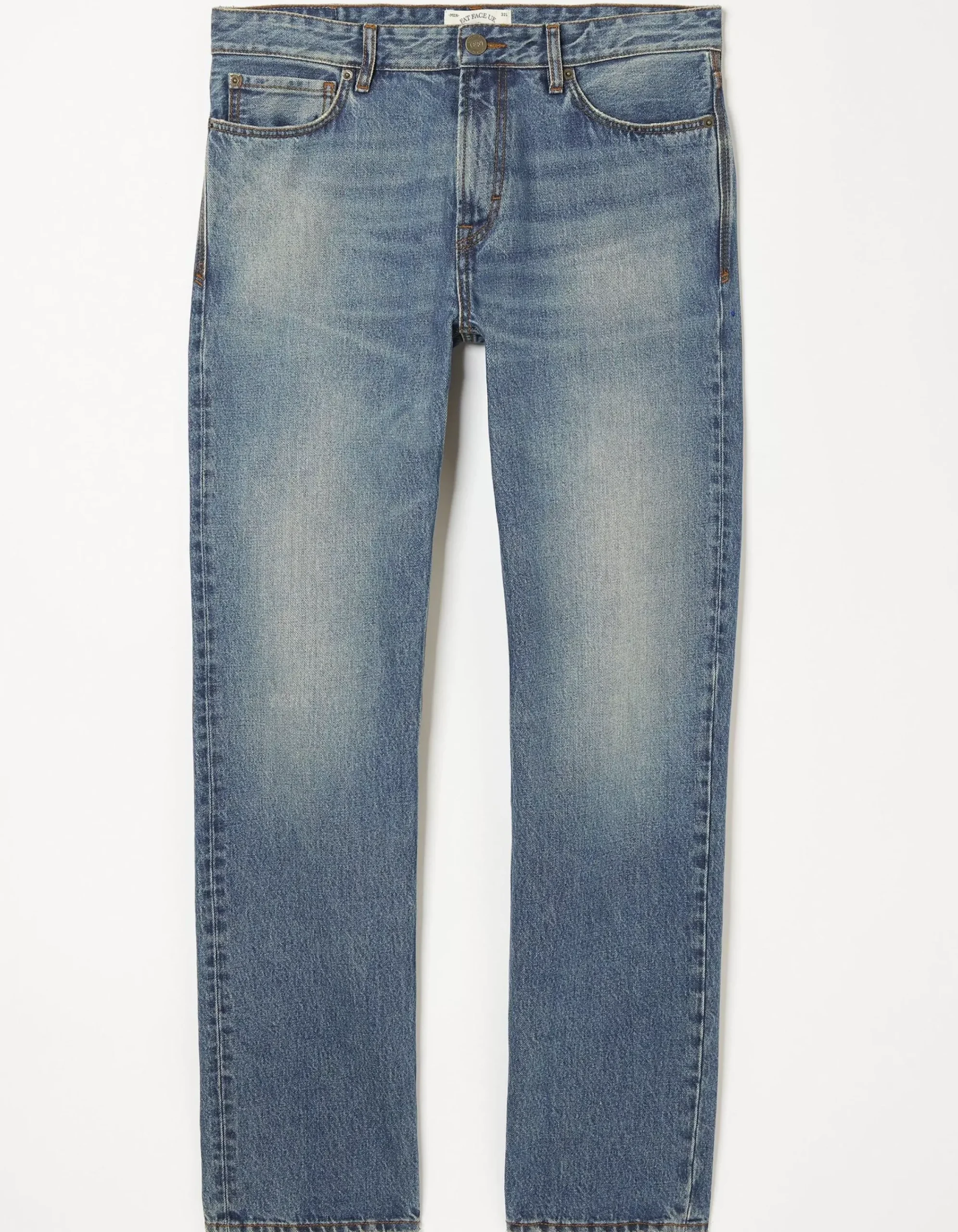 Men FatFace Jeans|Straight Authentic Wash Jeans