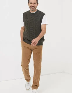 Men FatFace View All|Straight Cord Trousers
