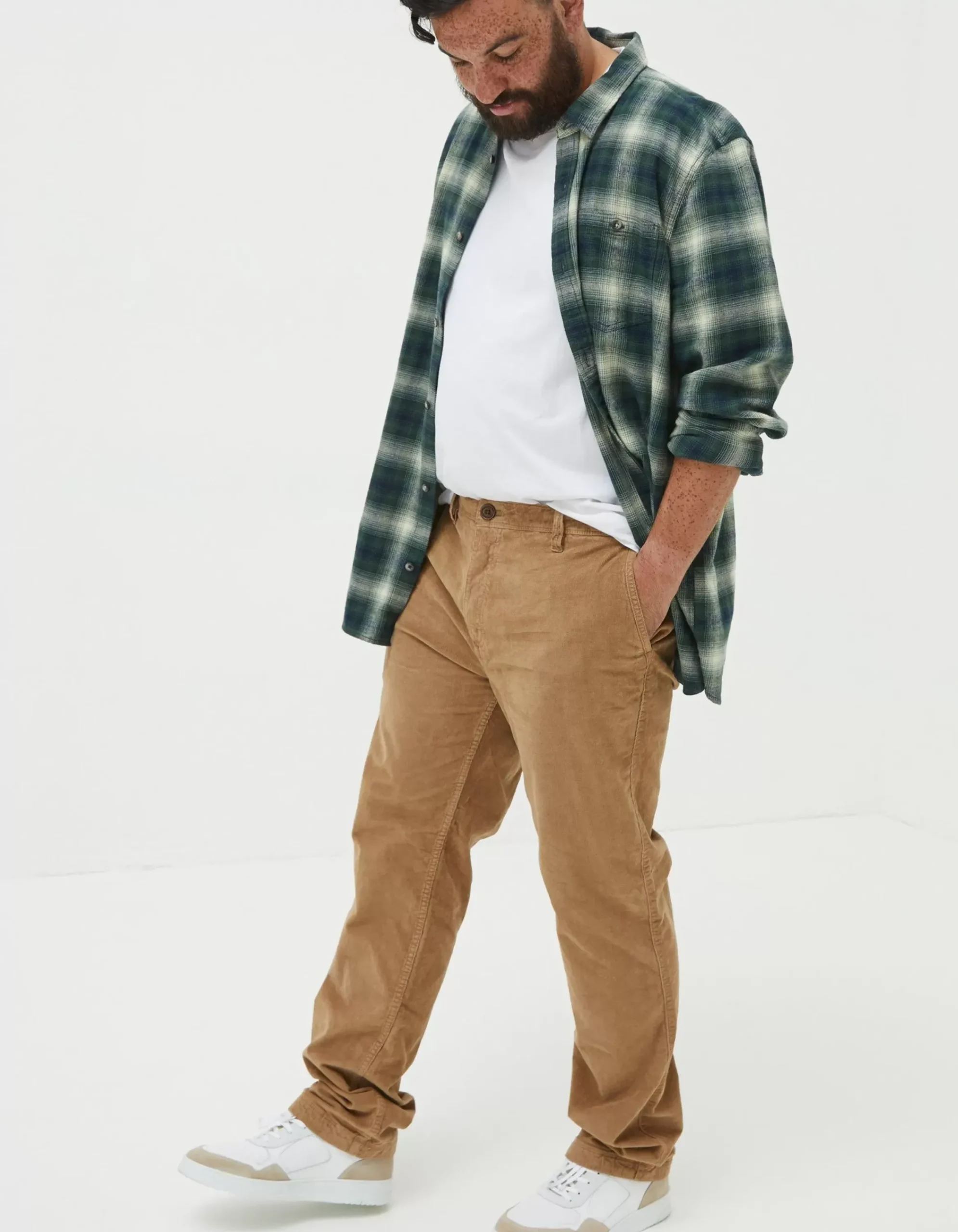 Men FatFace View All|Straight Cord Trousers
