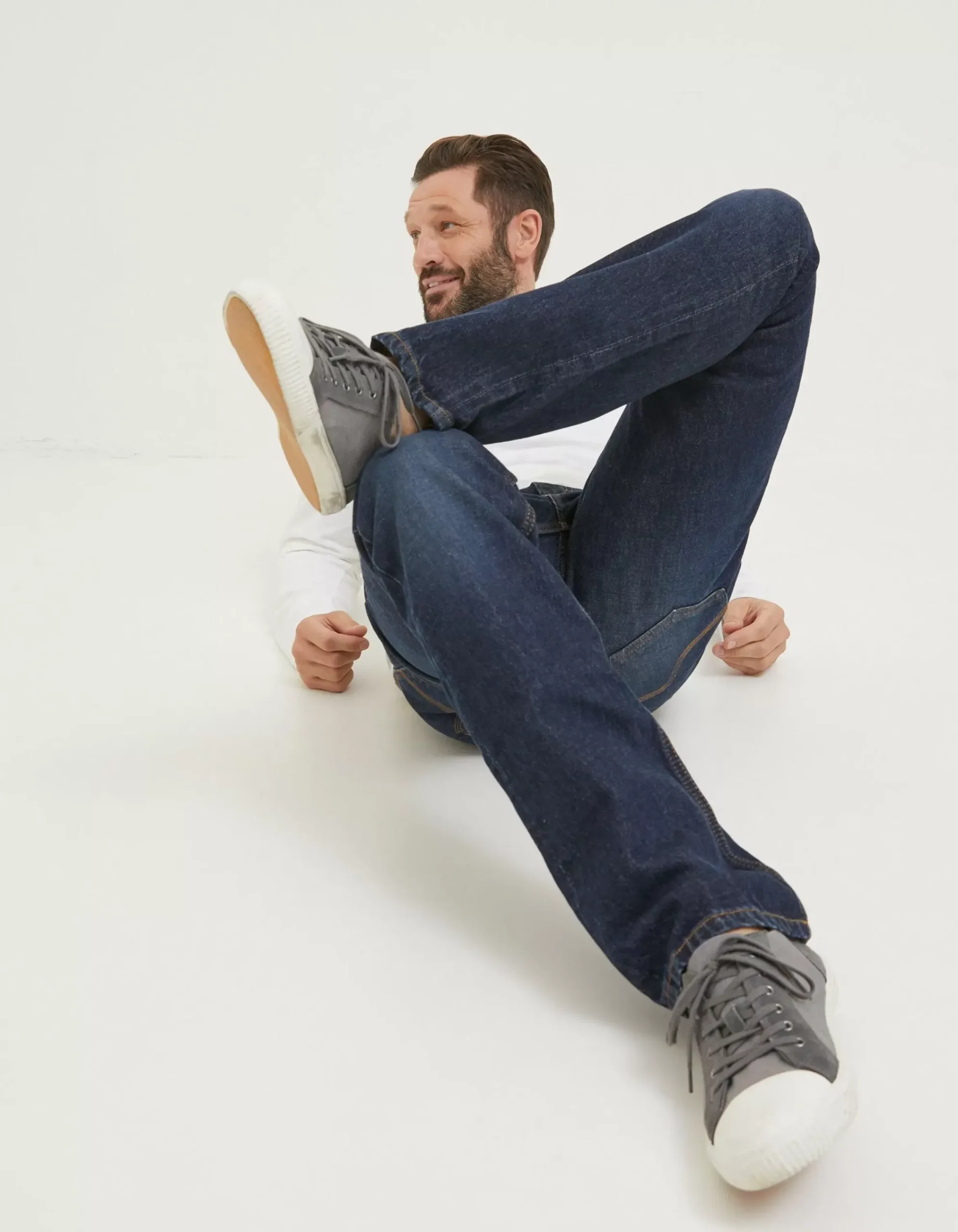 Men FatFace Jeans|Straight Dark Vintage Wash Jeans