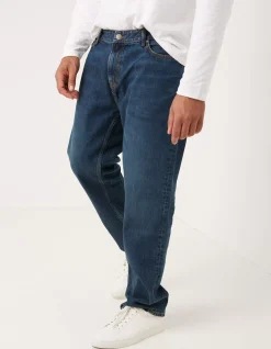 Men FatFace Jeans|Straight Mid Wash Jeans
