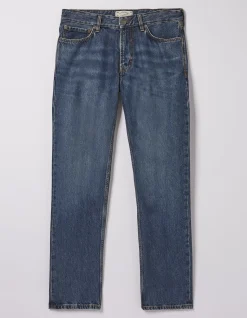 Men FatFace Jeans|Straight Mid Wash Jeans