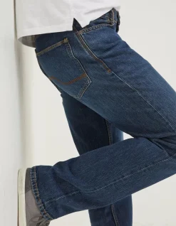 Men FatFace Jeans|Straight Mid Wash Jeans