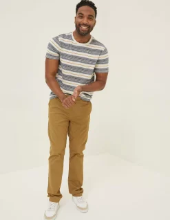 Men FatFace Trousers & Chinos|Straight Pull On Trousers