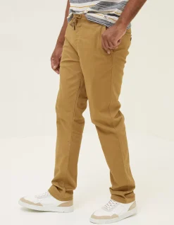 Men FatFace Trousers & Chinos|Straight Pull On Trousers