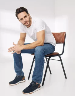 Men FatFace Jeans|Straight Stone Wash Jeans