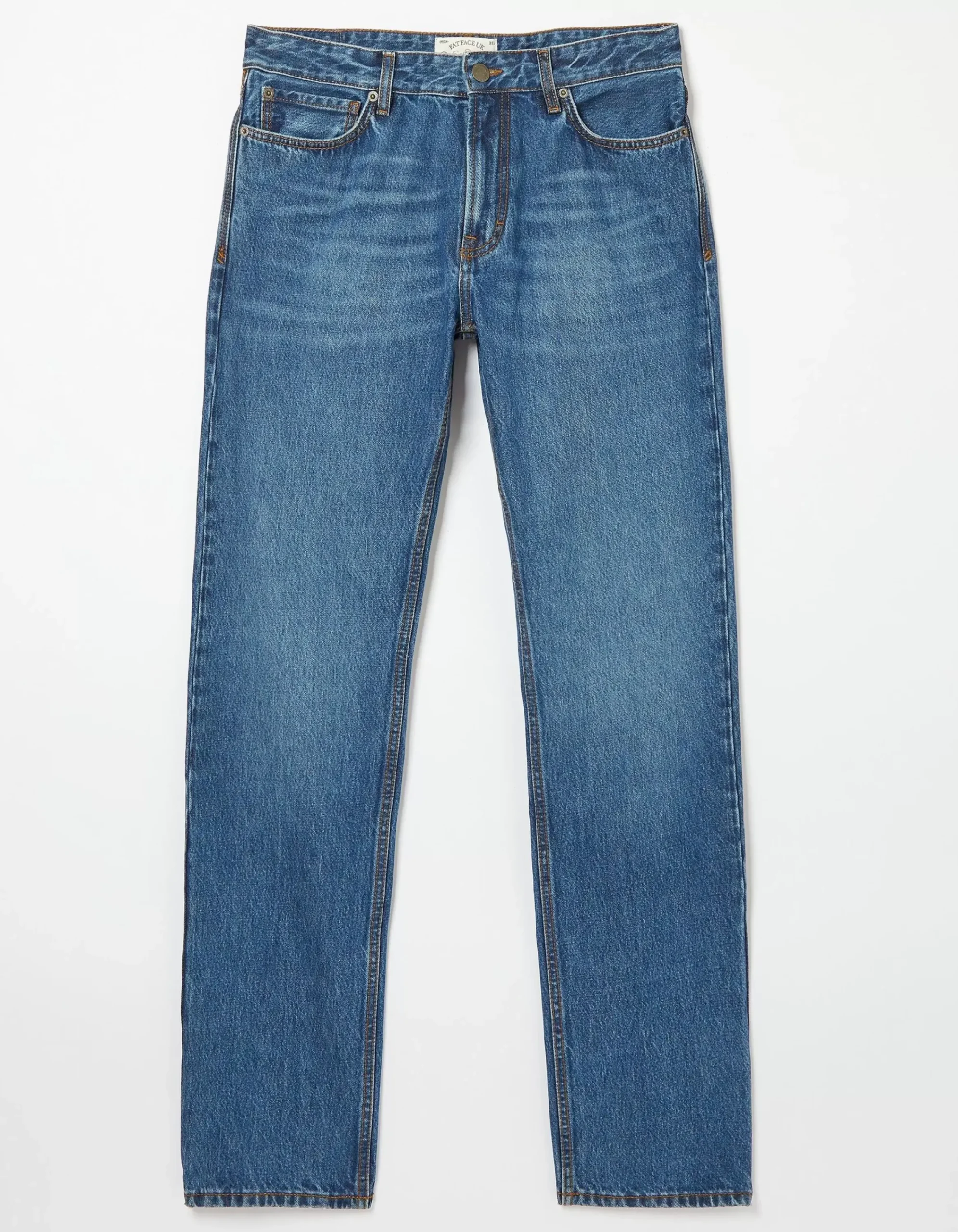 Men FatFace Jeans|Straight Stone Wash Jeans