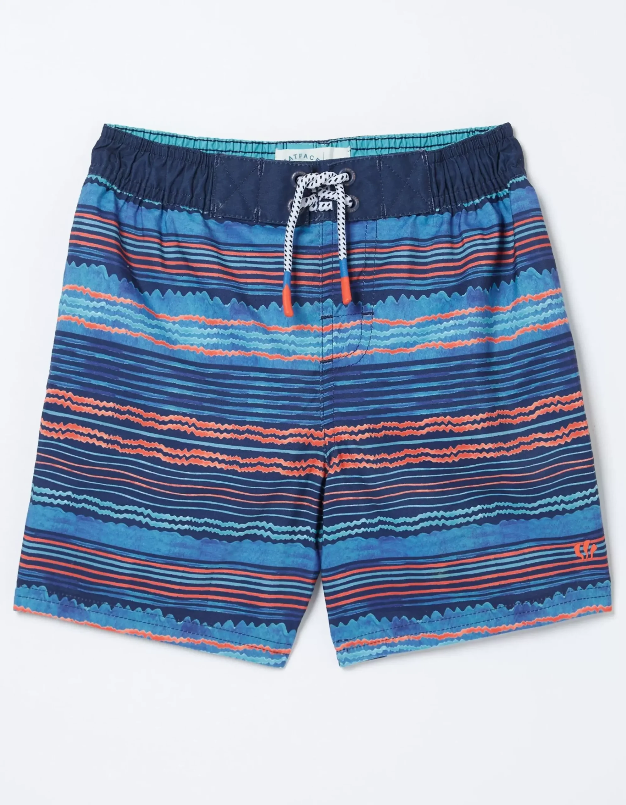 Boys FatFace View All|Stripe Swim Shorts
