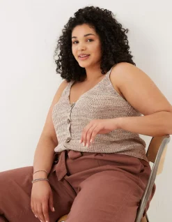 Women FatFace Tops & T-Shirts|Striped Vest