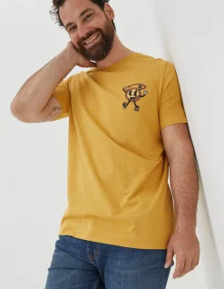 Men FatFace T-Shirts|Sundude Graphic T-Shirt