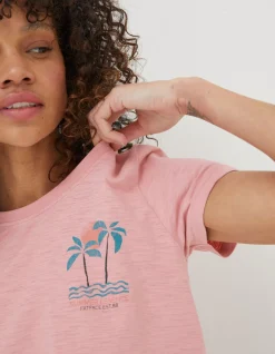 Women FatFace Tops & T-Shirts|Sunshine All The Time T-Shirt