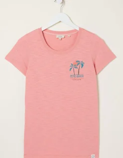 Women FatFace Tops & T-Shirts|Sunshine All The Time T-Shirt