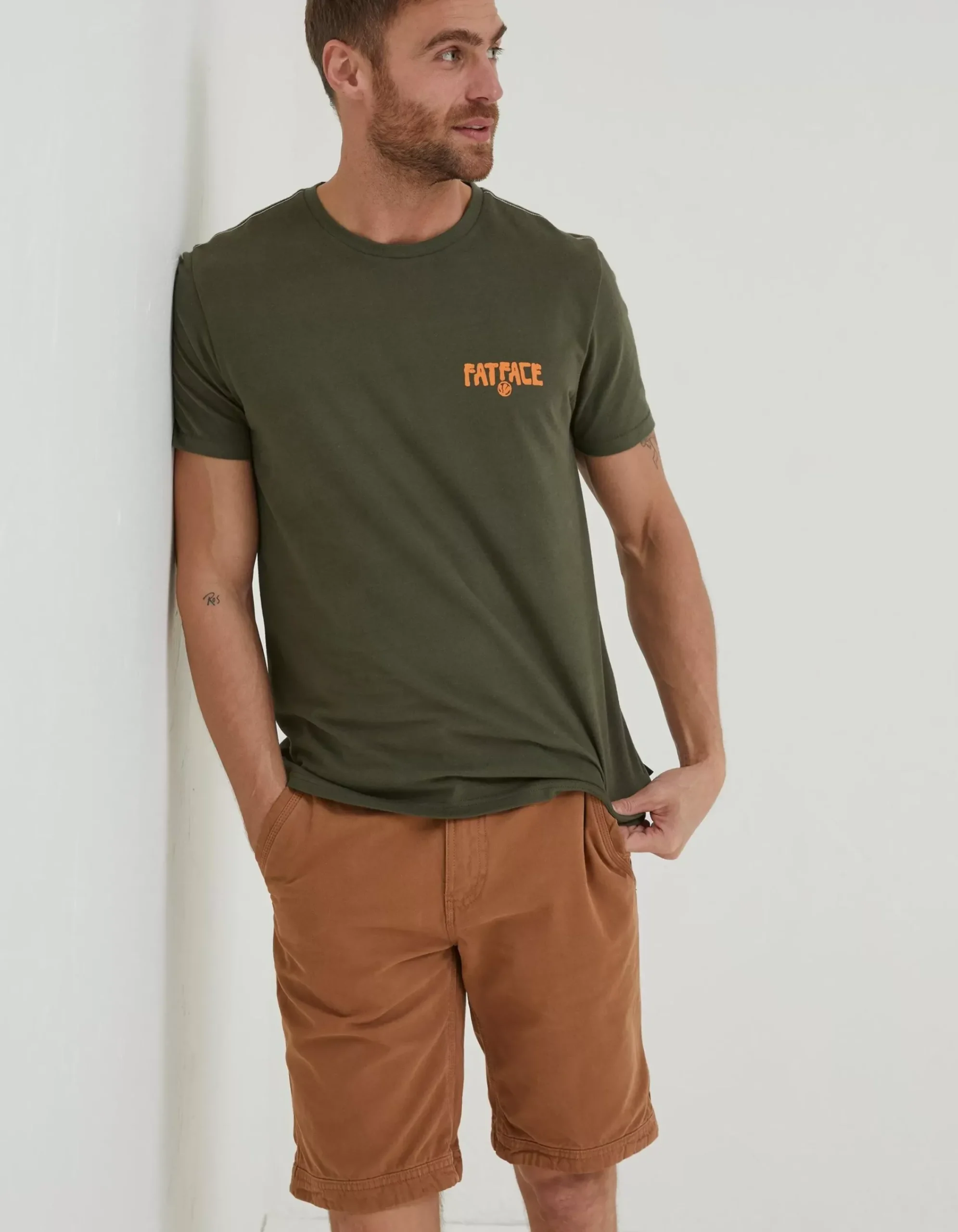 Men FatFace T-Shirts|Surf Comp T-Shirt