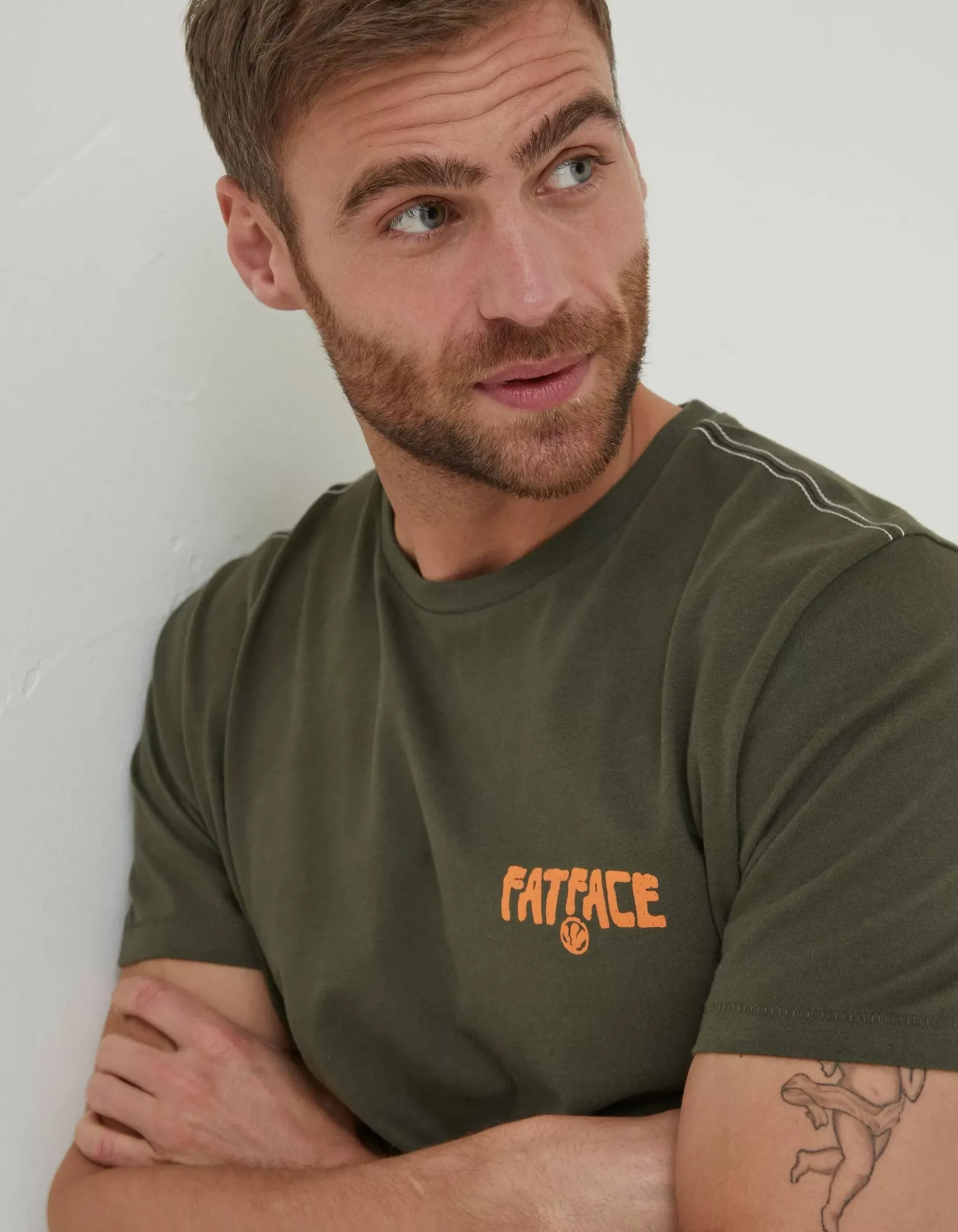 Men FatFace T-Shirts|Surf Comp T-Shirt