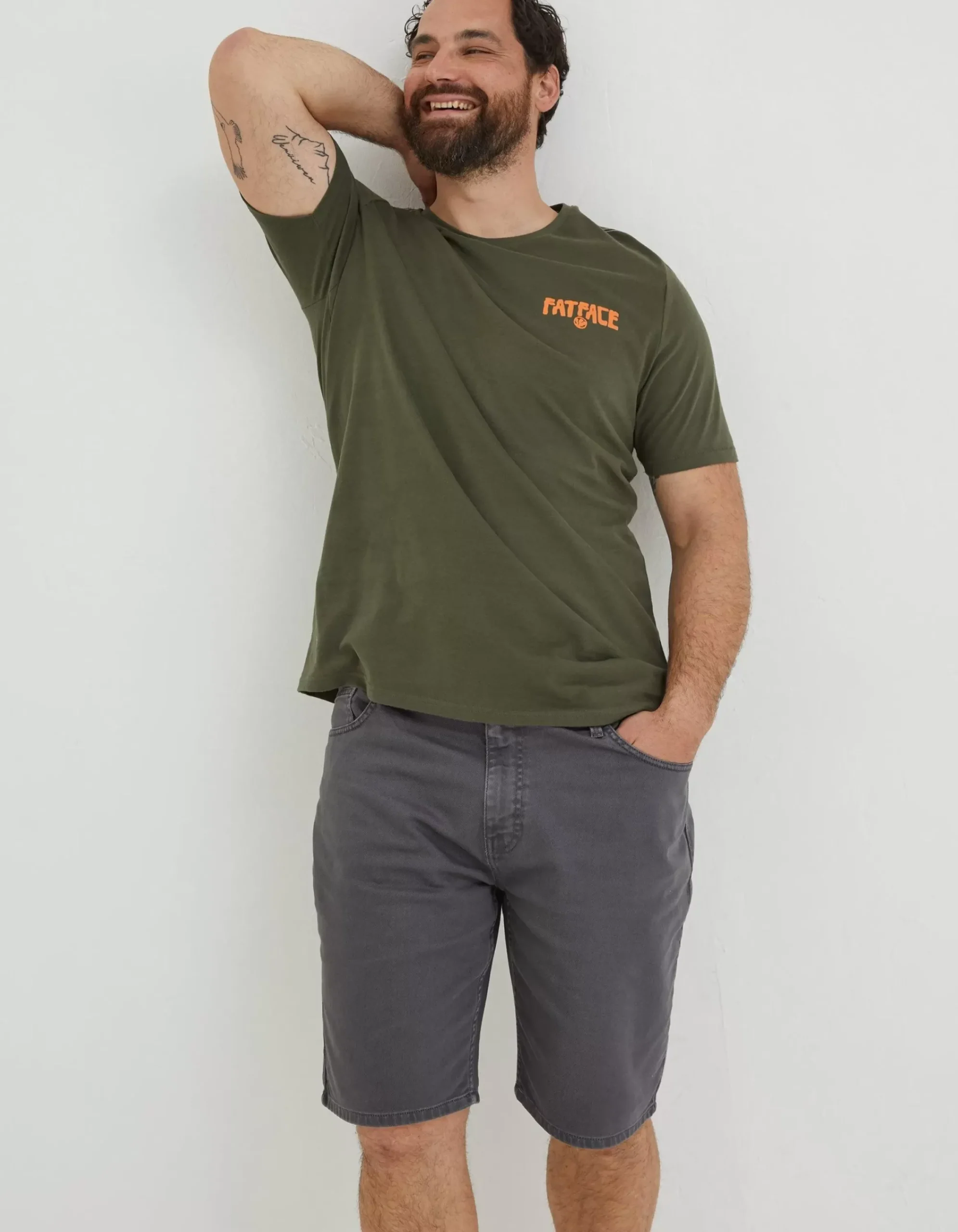 Men FatFace T-Shirts|Surf Comp T-Shirt