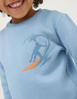 Boys FatFace View All|Surf Graphic Sweat