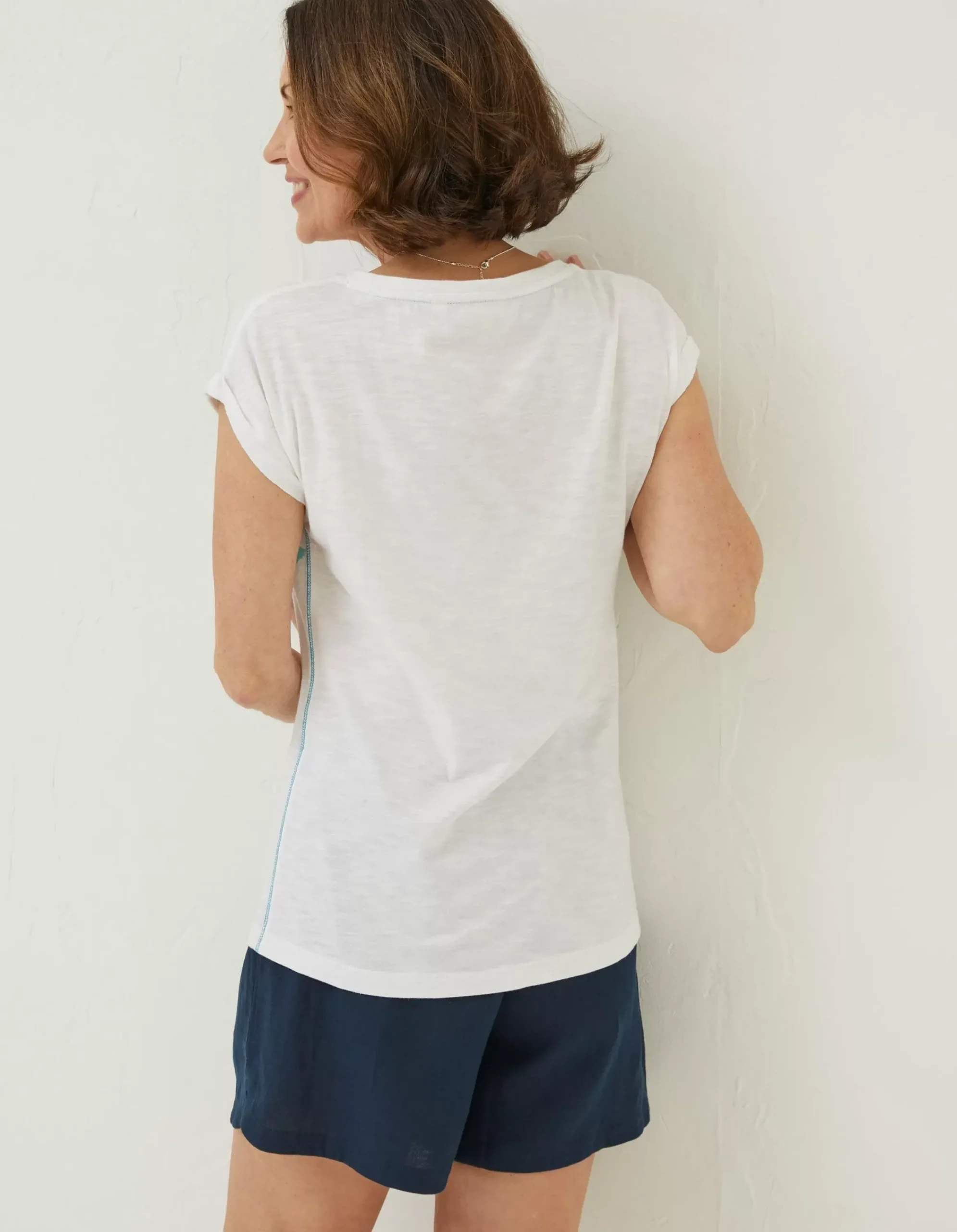 Women FatFace Tops & T-Shirts|Surf Graphic T-Shirt